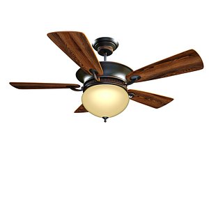 Delano Ceiling Fan 3D