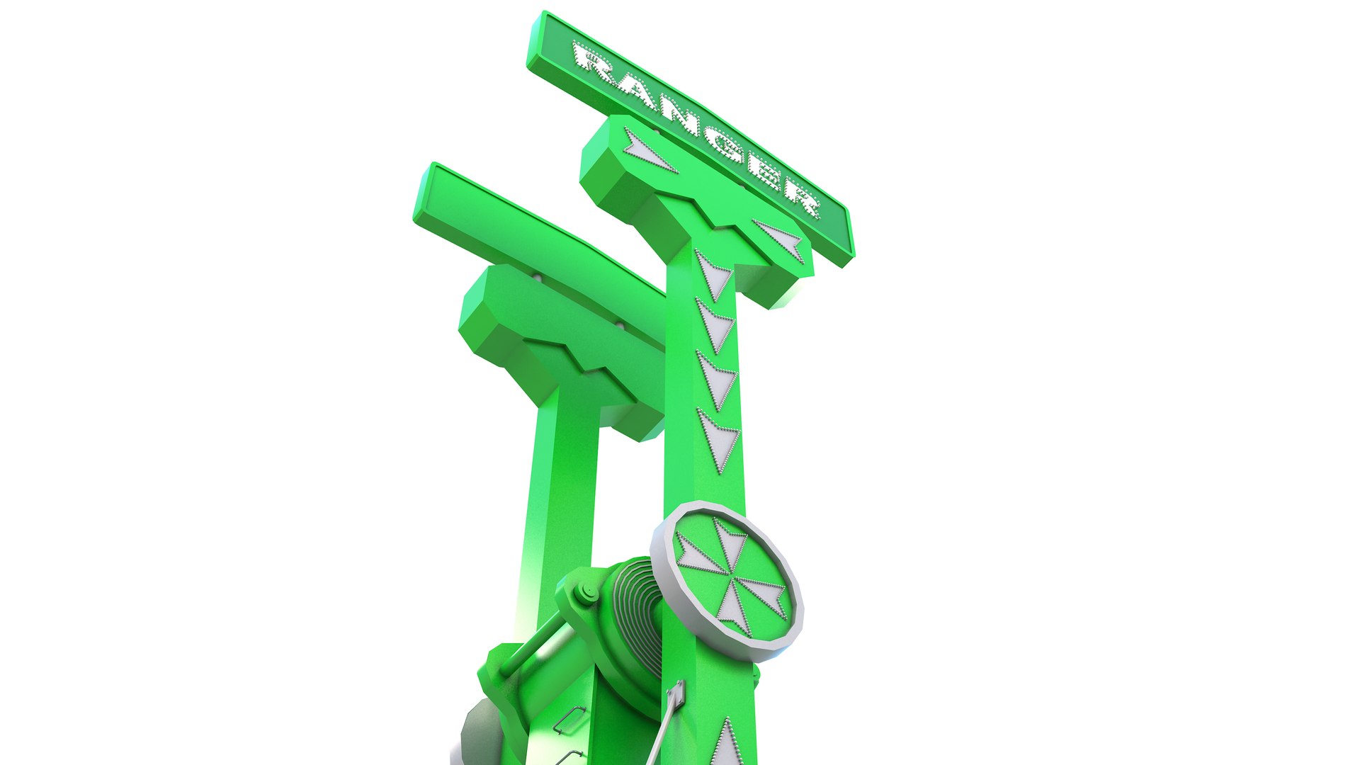 3D Ranger Ride - Green Model - TurboSquid 1923055