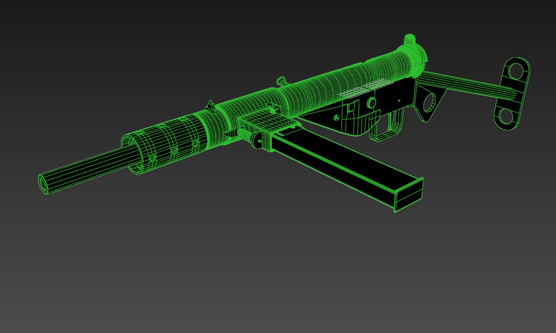 Sten-Mk2 3D Models , 