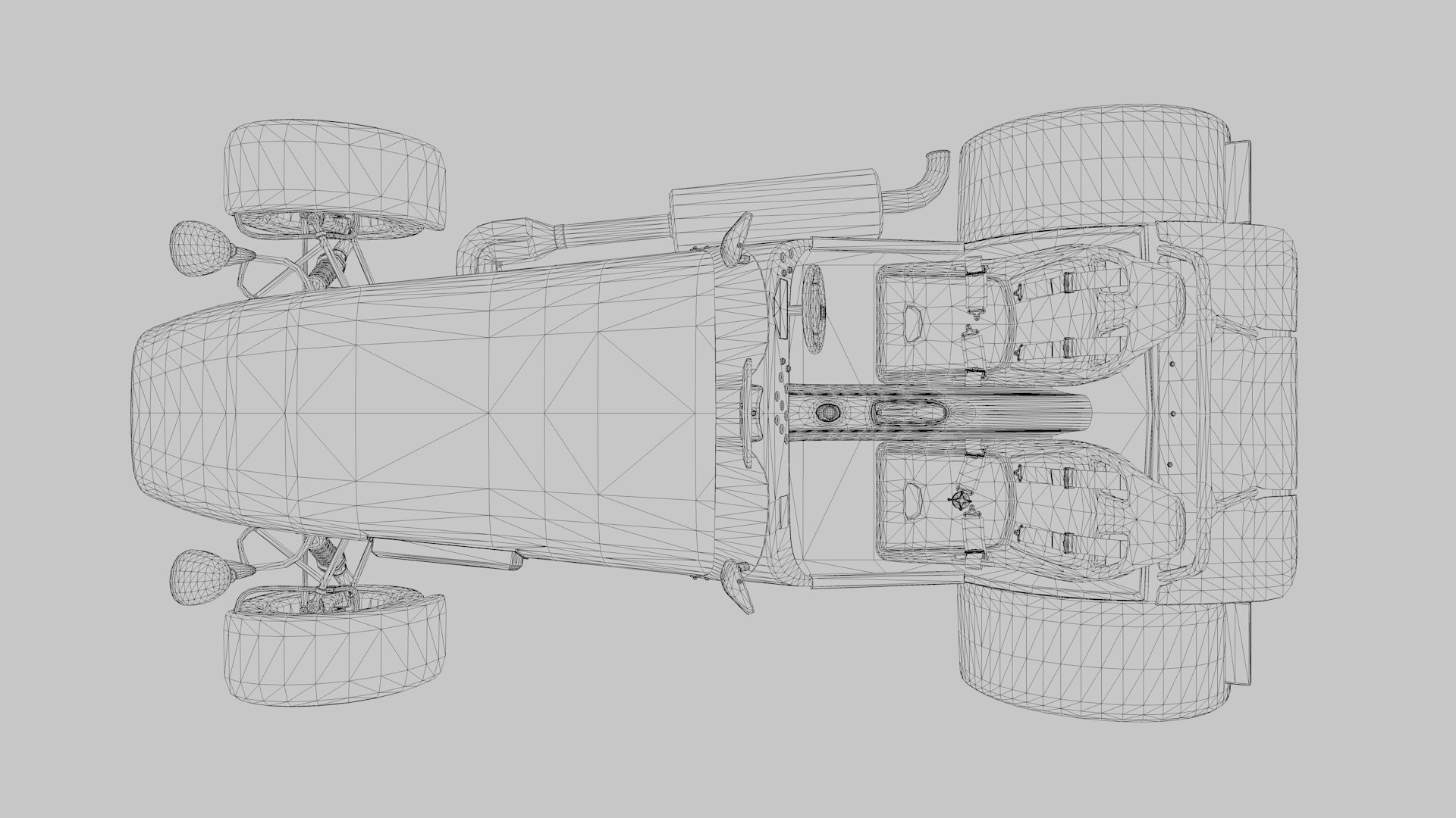 Caterham R500 Lotus 7 - Game Ready Static Model Model - TurboSquid 1830723