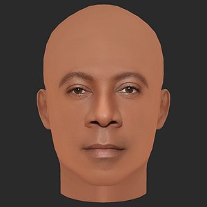 Low Poly Eddie Murphy Head