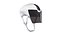 Set composto da bicicletta e casco