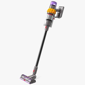 3D Dyson V15 Detect Absolute Cordless Vacuum Cleaner with Turbine Nozzle