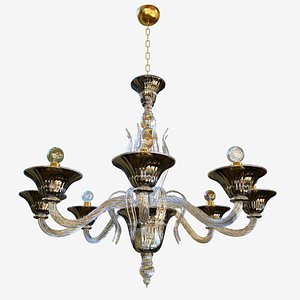 3D chandeliers lights sylcom pisani