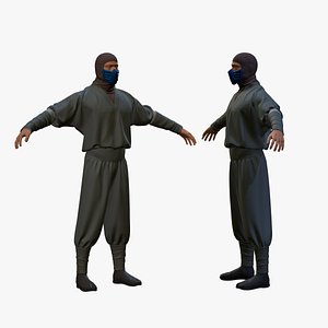 Ninja 01 Basemesh