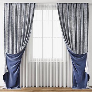 curtain 3D model