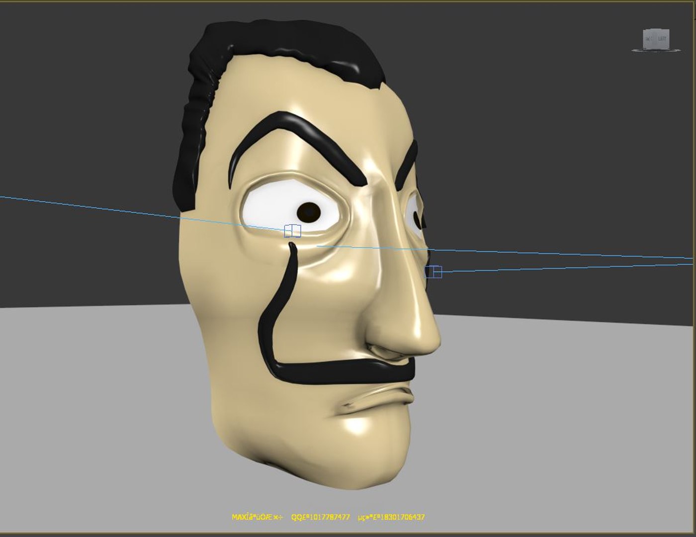 Dali Mask 3D Model - TurboSquid 1532665