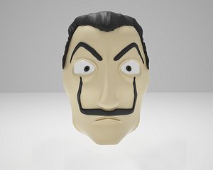dali mask 3D model
