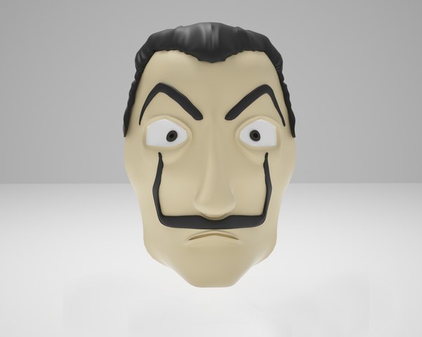 modelo 3d Máscara de Dalí - TurboSquid 1532665