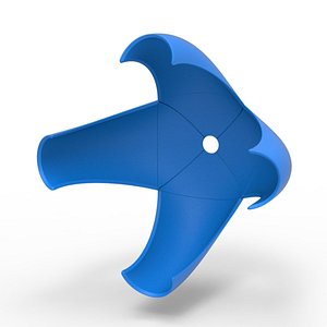 Braking Parachute for Dragster Version 1 Scale 1 to 25 3D model