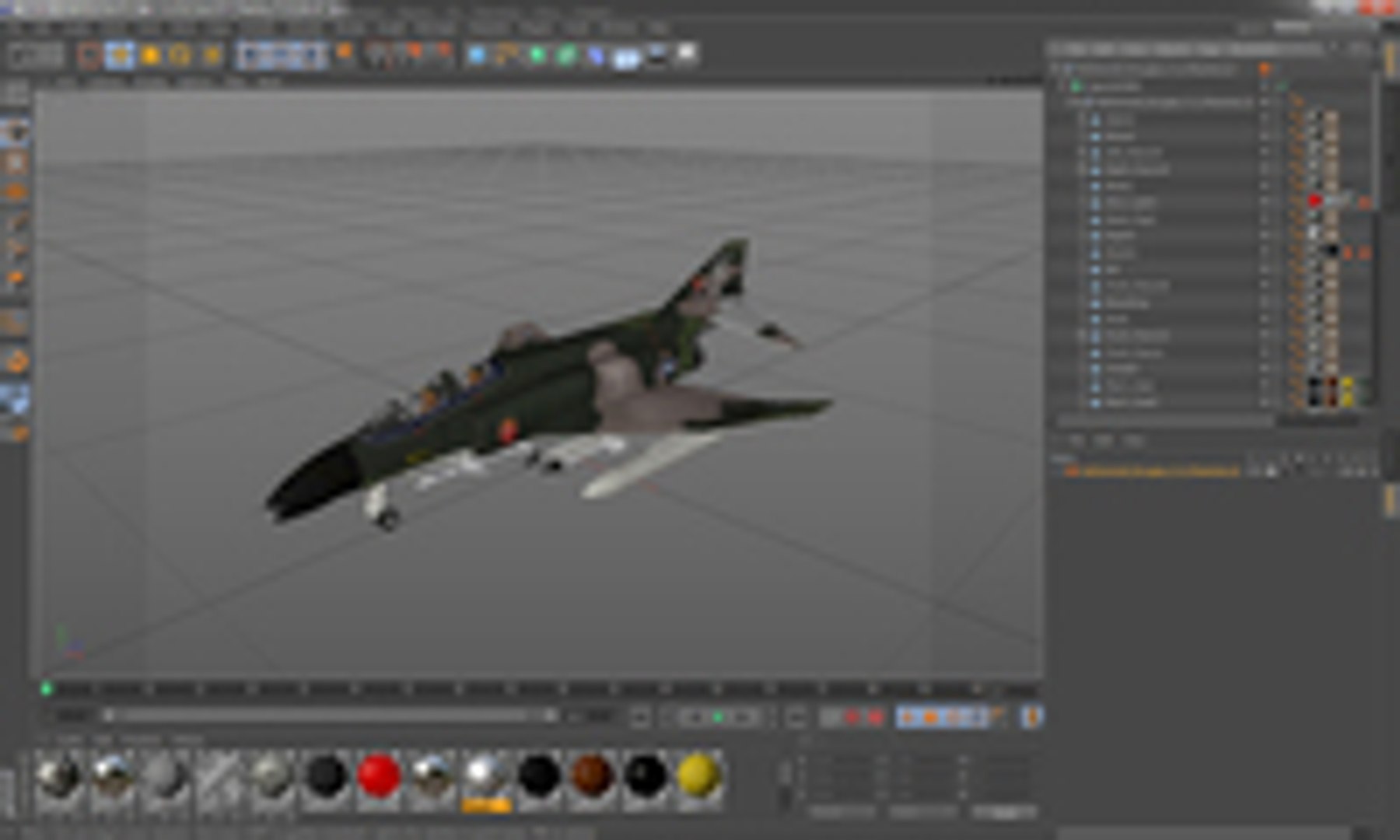 McDonnell Douglas F-4 Phantom II 3D model preview
