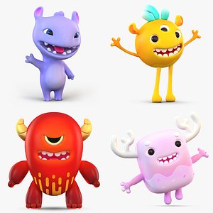 Cartoon Monsters Pack