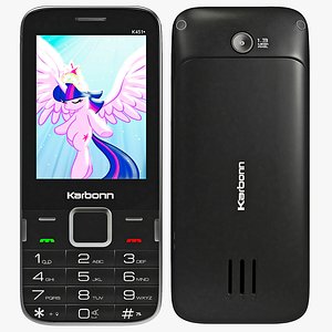 karbonn k451 wave cellphone 3d model