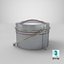 Cylindrical Oil Tank