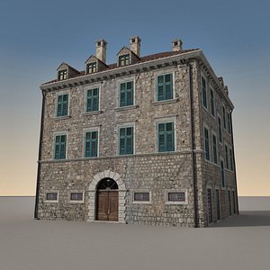 3d model building italian