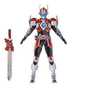 3D Transformers Robot Warrior model