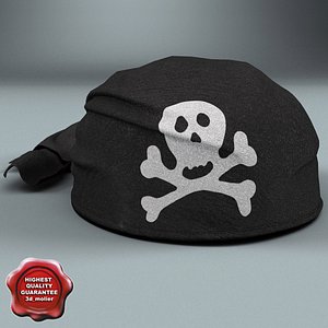 Pirate Scarf 3D Models for Download | TurboSquid