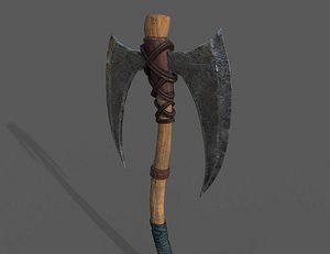 Viking Bearded - Battle Axe - PBR