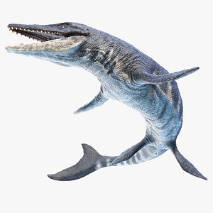 3D tylosaurus