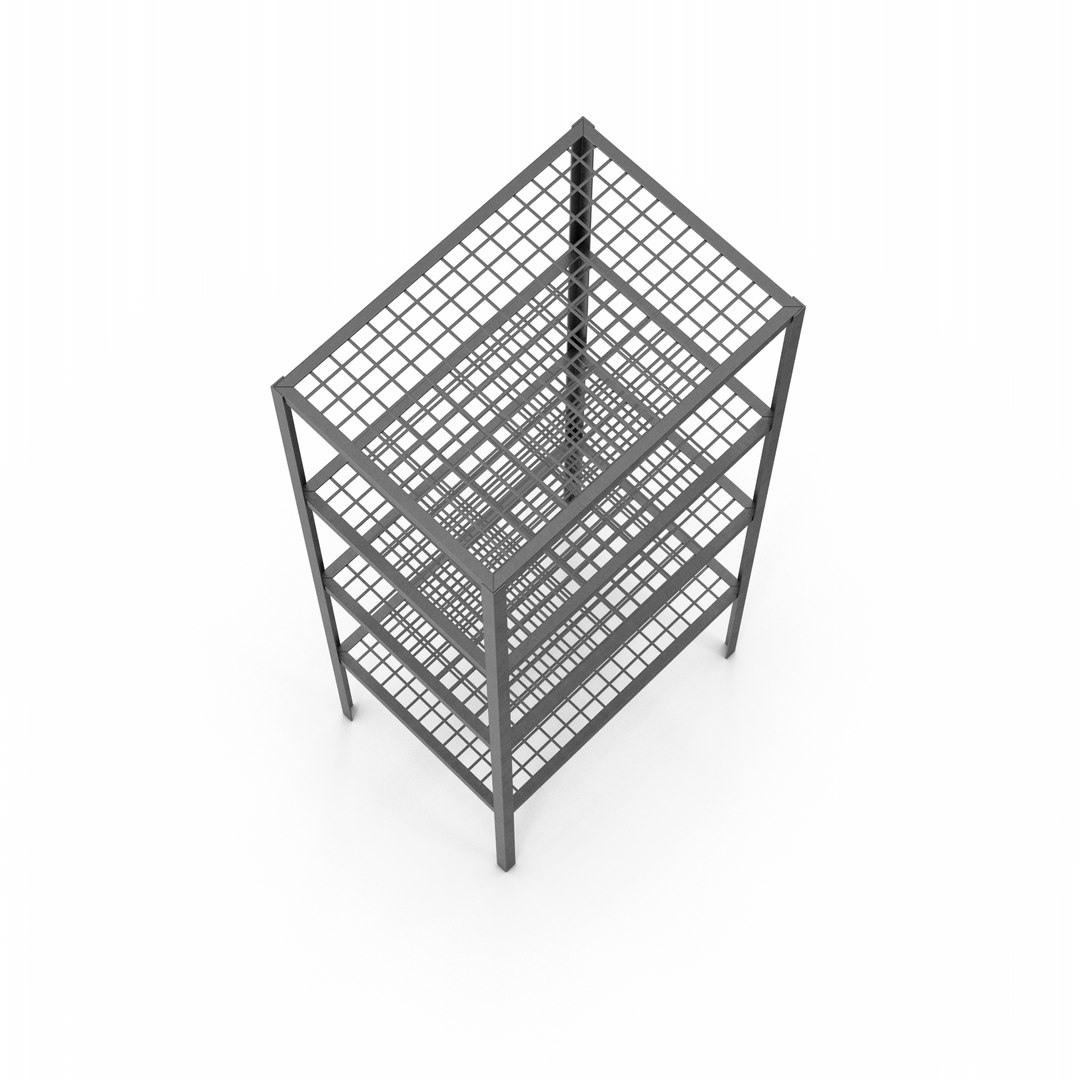 Warehouse Racks 3D Model - TurboSquid 2309078