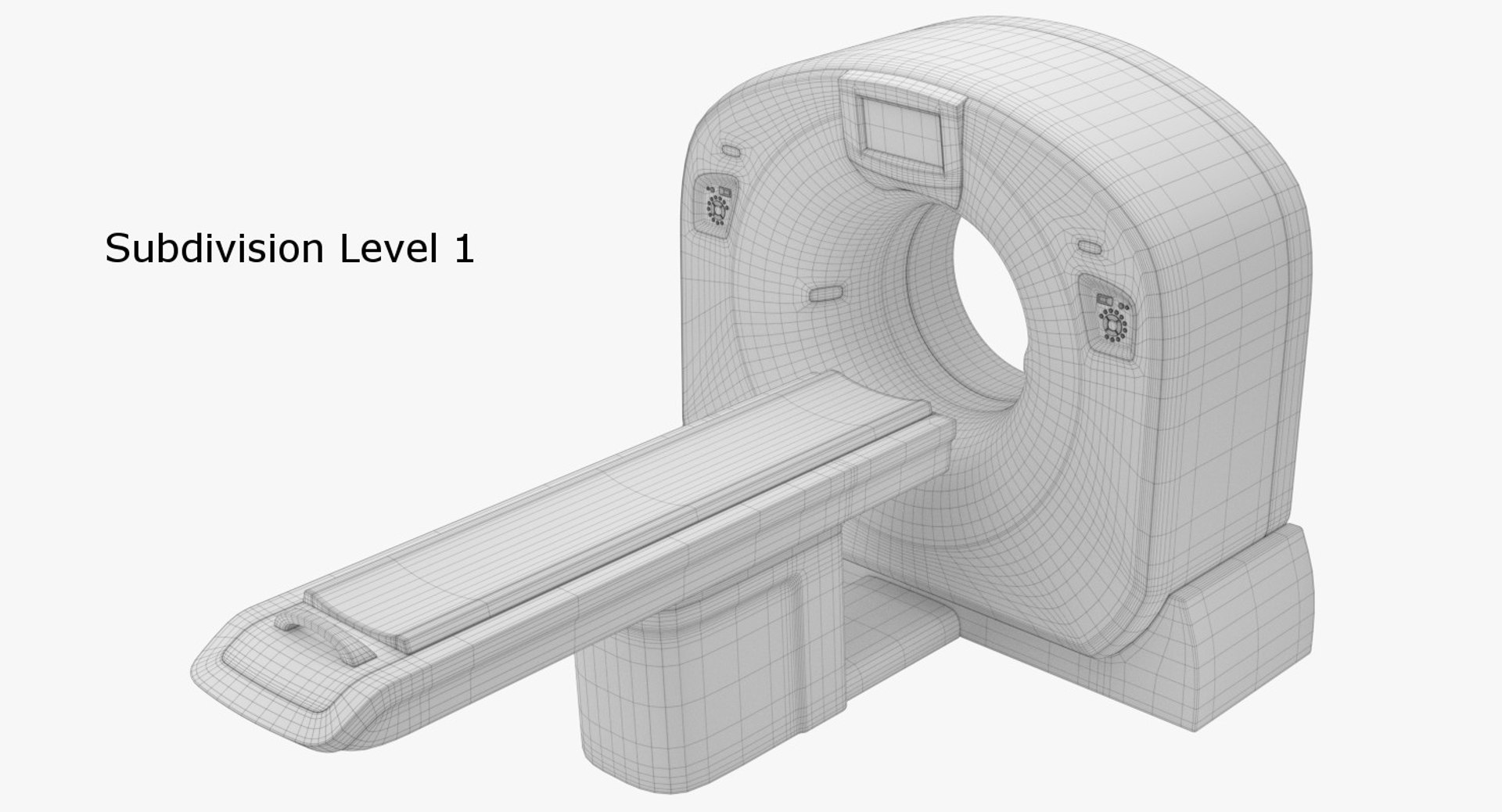 3d Ct Scanner Model