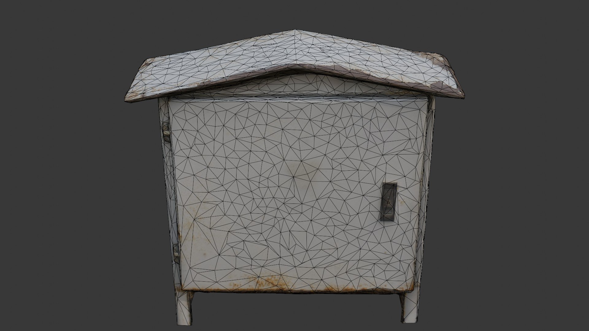 Rusty Outdoor Electrical Box 3D Model - TurboSquid 2408906