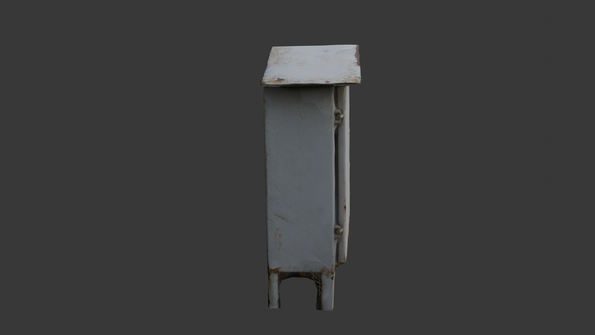 Rusty Outdoor Electrical Box 3D Model - TurboSquid 2408906