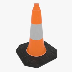 traffic cone 3d model