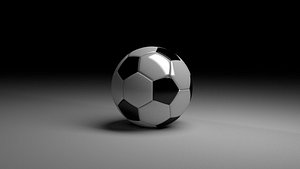 3D soccer ball