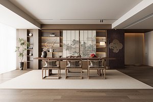 3D modern office model