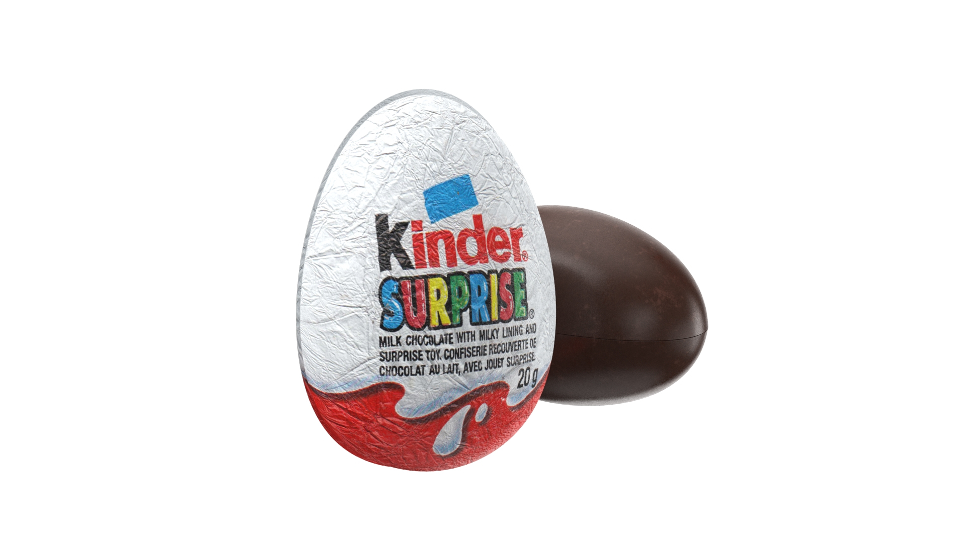 3D model real kinder egg - TurboSquid 1566546