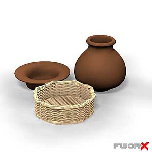 3d model kitchen ware