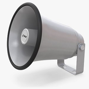 horn speaker 3D