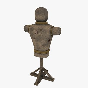 3D Medieval Training Dummy
