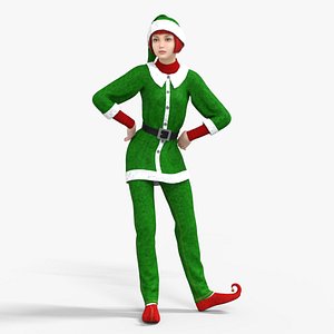 Elf Christmas 3D model