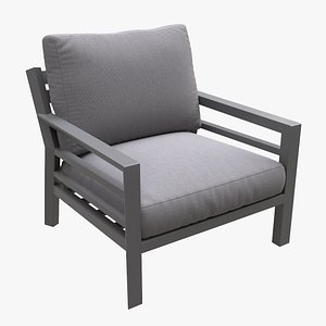 Garden chair Tomson 3D model