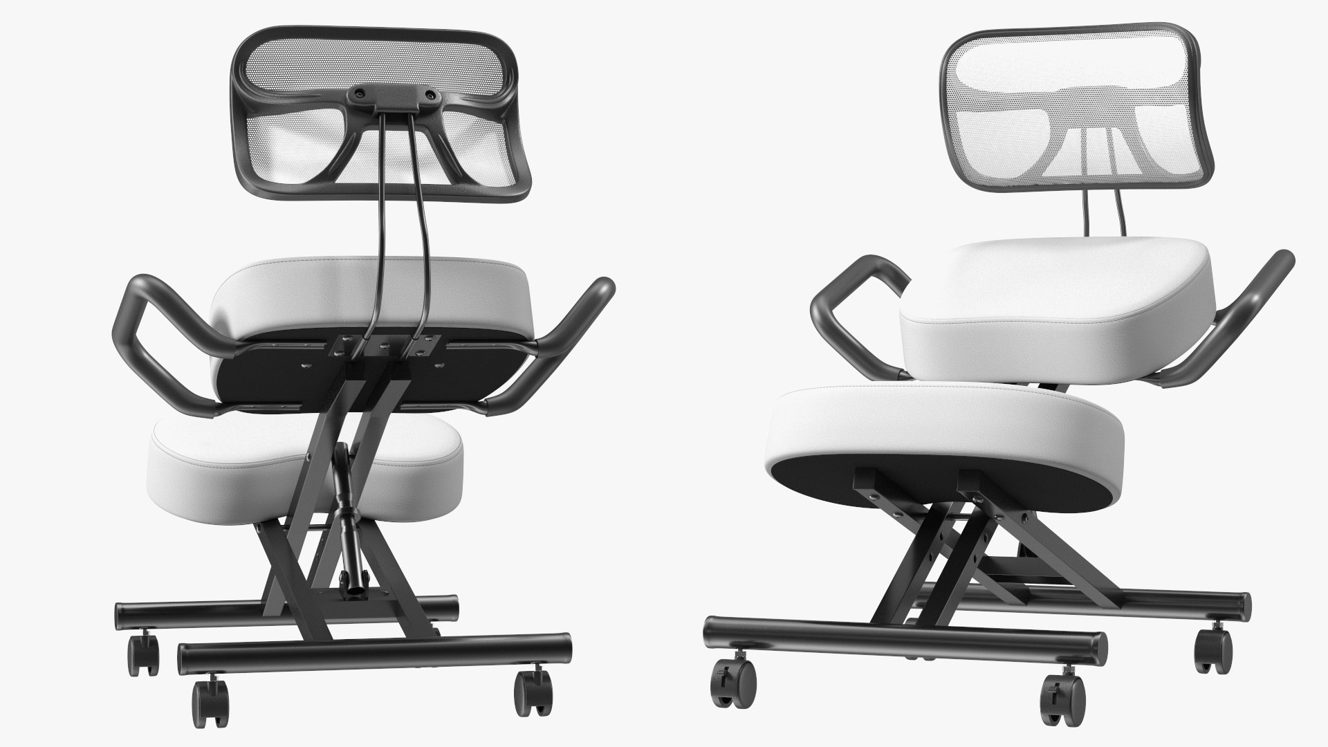 3D Ergonomic Kneeling Chair with Back Support TurboSquid 1774583