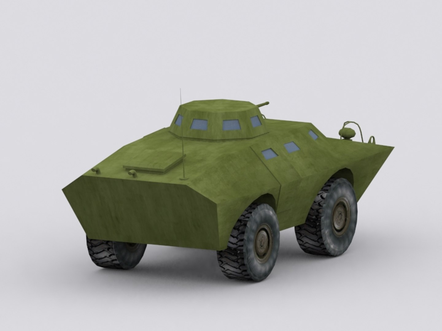 V-100 Commando 3d Model