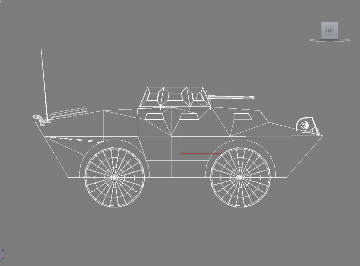 V-100 Commando 3d Model