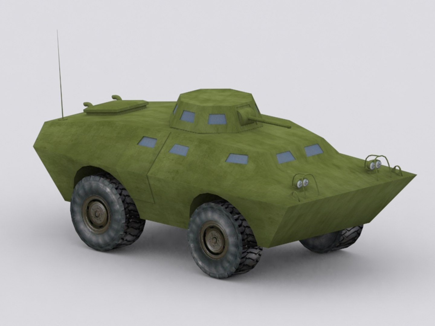 V-100 Commando 3d Model
