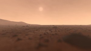 Mars surface - full scene