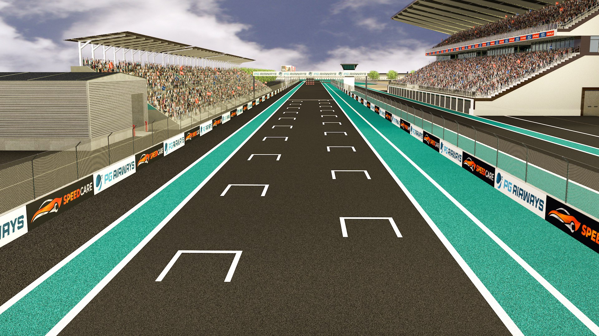 3D Mototsport Track Model - TurboSquid 2259256