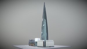 Lotte World Tower 3D model