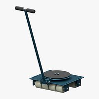 Eight Roller Machinery Skate with Pull Handle