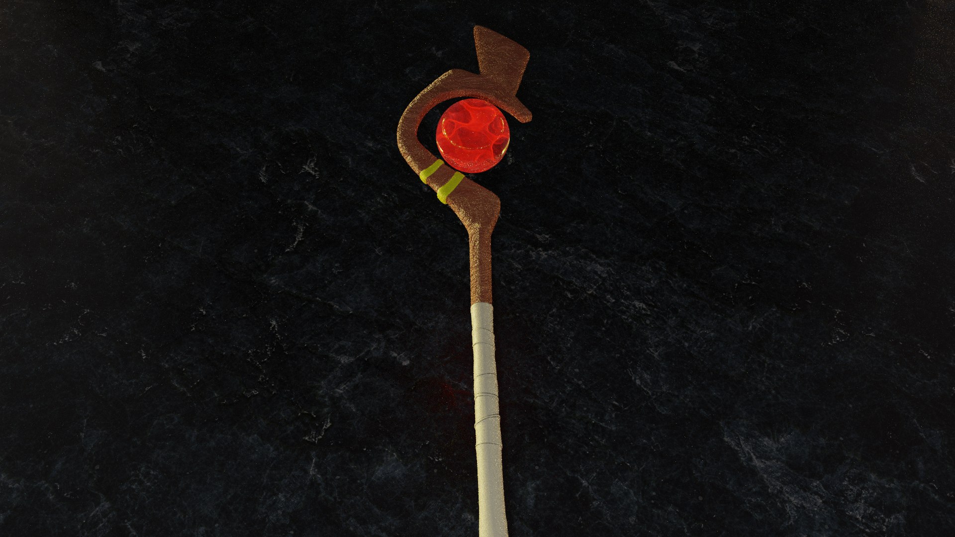 3D Model Megumin Staff With Animation - TurboSquid 1772920