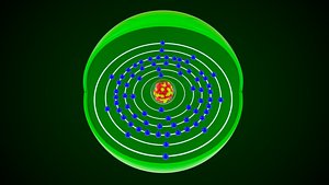 Lutetium Chemical Element 3D