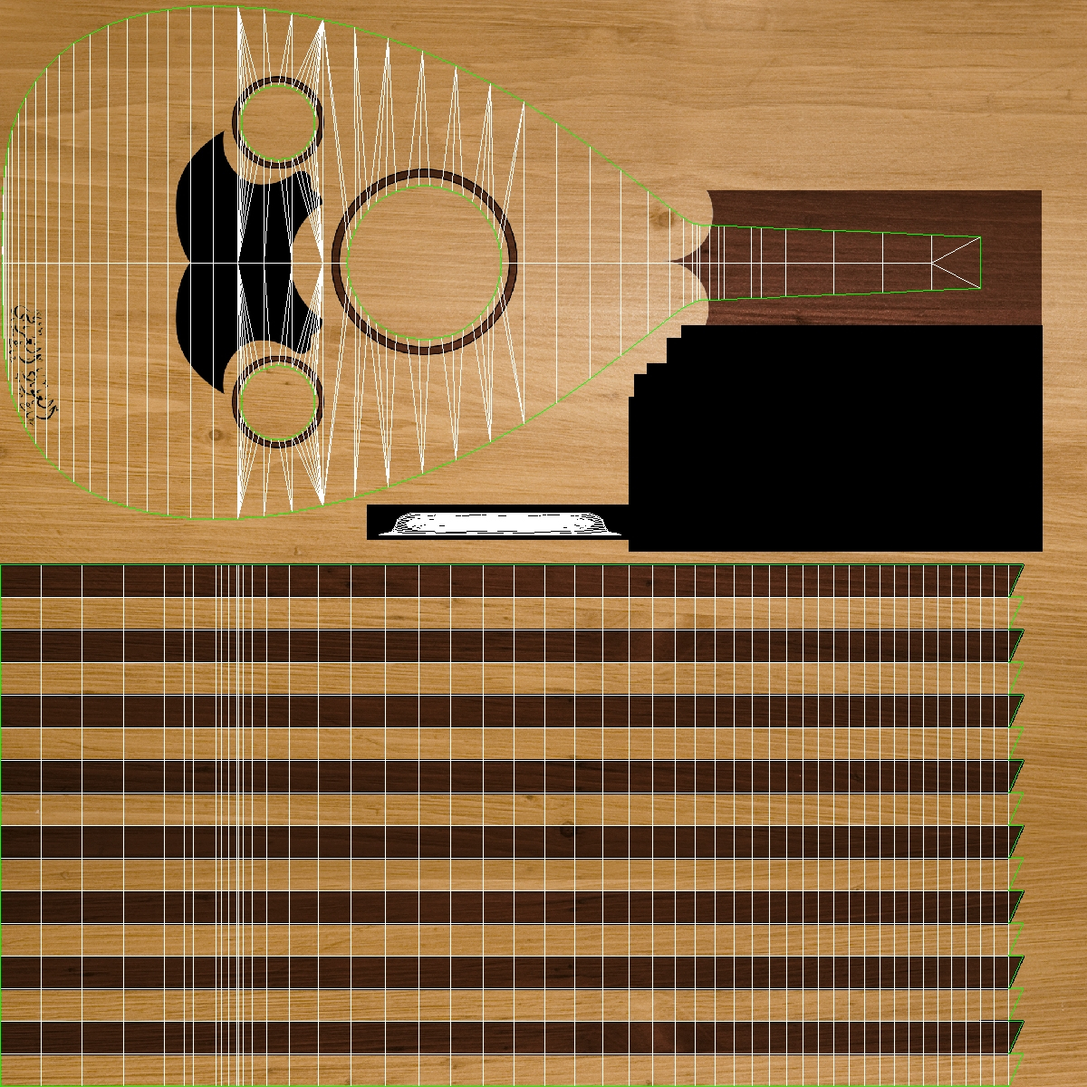 traditional arabic lute oud max