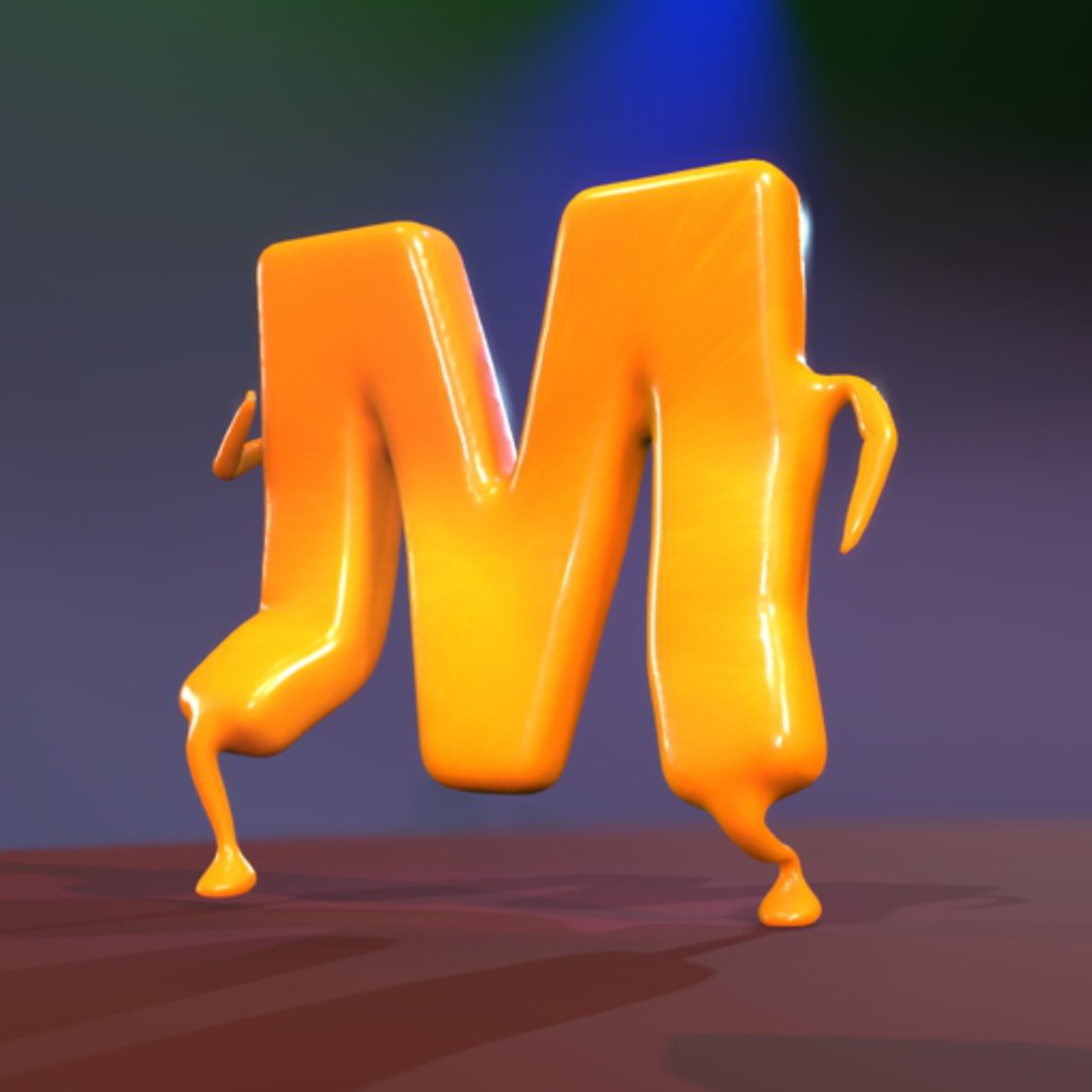 FULLY RIGGED ALPHABET PACK 3D Model - TurboSquid 2275542