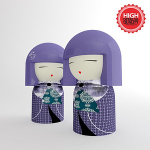 3d kimmidoll interior decoration model
