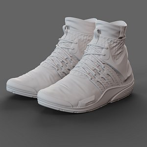 Realistic Cyberpunk Sport Shoes